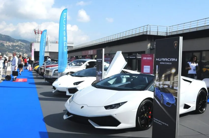 3 Slick Supercars from the Monaco Yacht Show Car Deck 2018