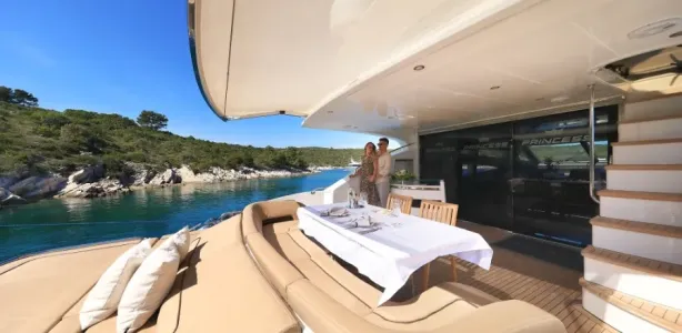 Princess yachts 85' for charter