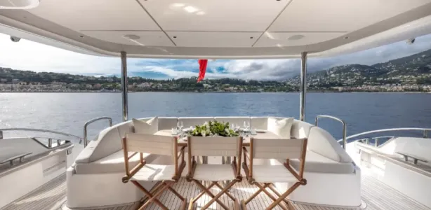yacht charter Princess x80