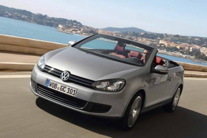Rental Volkswagen Golf Convertible