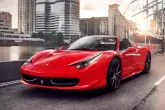 Rent a Ferrari 458 Spider in Monaco