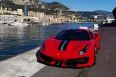 Louer Ferrari 488 Pista Nice aéroport