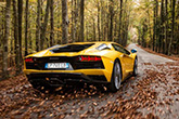 Hire a Lamborghini Aventador Coupé in Nice
