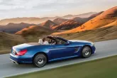Hire a Mercedes SL in Nice